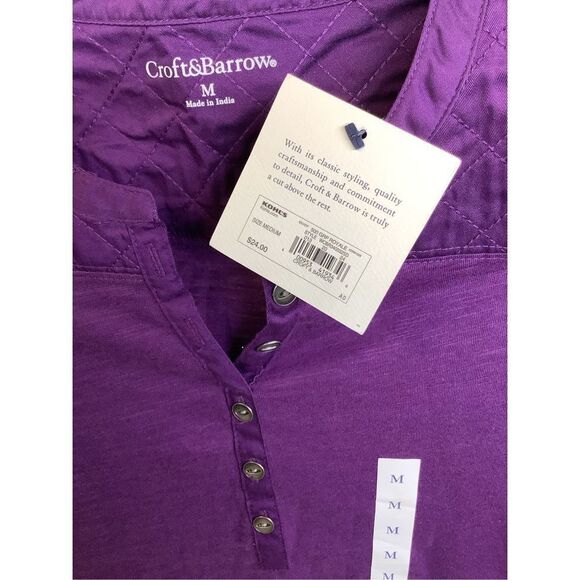 Women’s Purple Croft and Barrow top size Medium - Picture 3 of 6